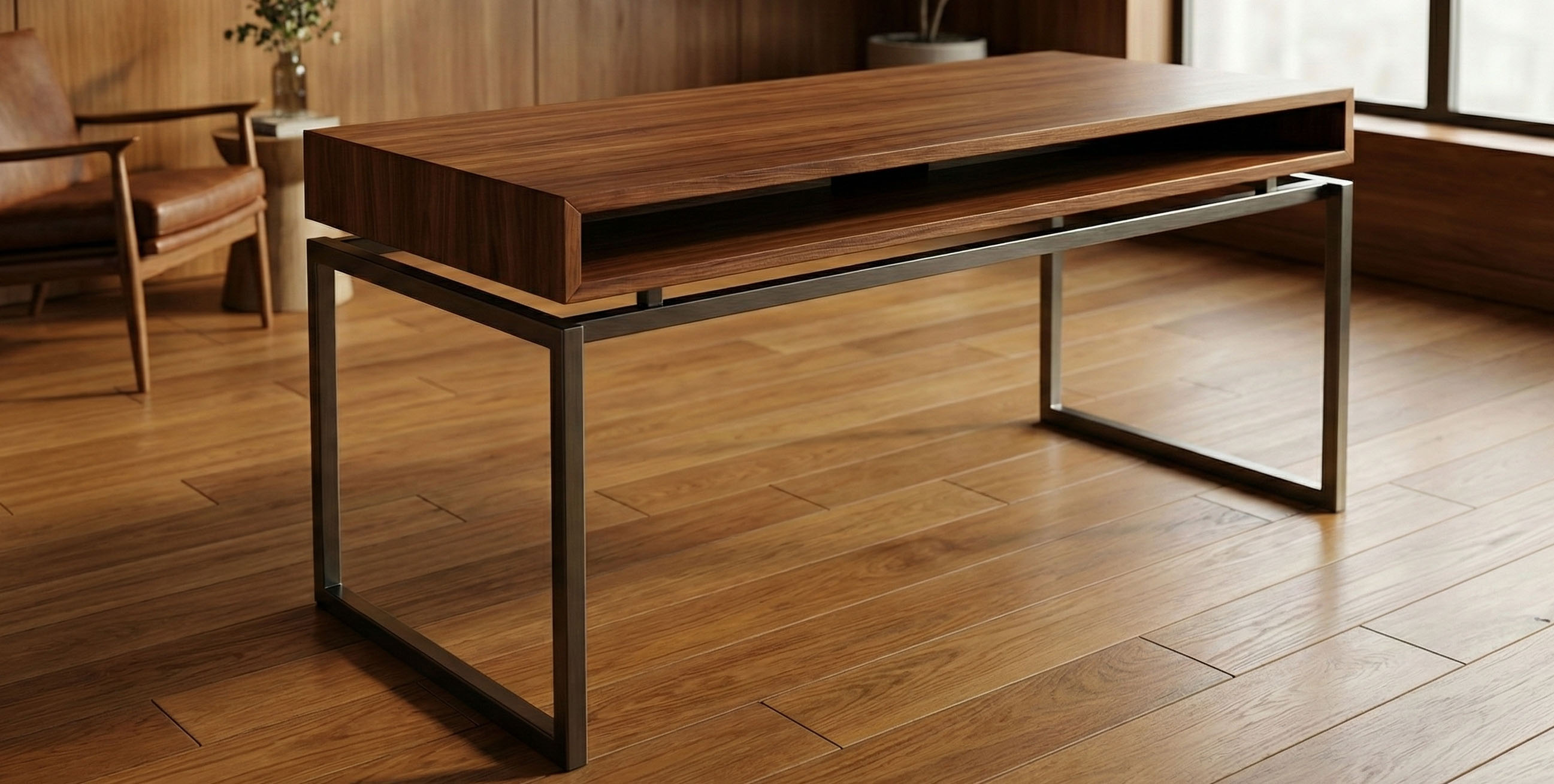 the  villa overlooks dramatic mountainous scenery